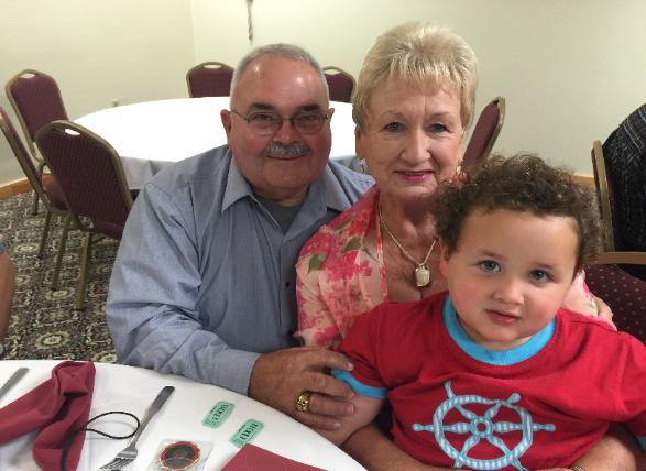 Bradley and Doris McInnis & Grandson