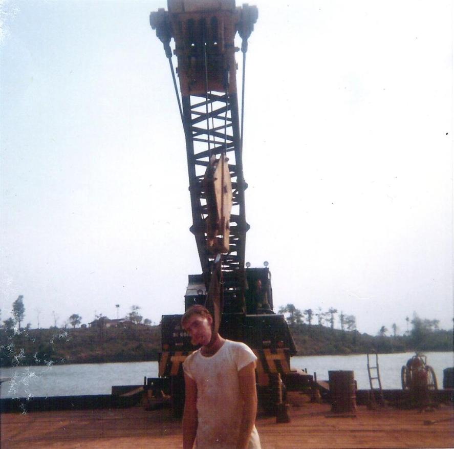 Stan Chisholm Hanging Around At The Binh Hoa Site